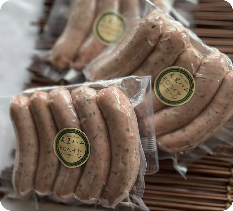 道の駅おおさとの様子