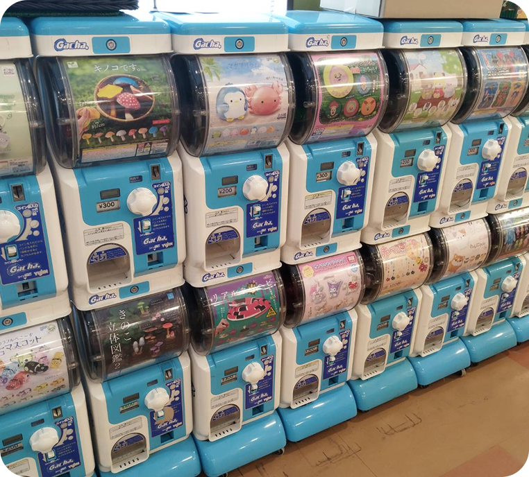 道の駅おおさとの様子