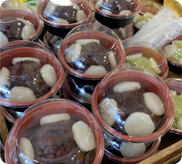 道の駅おおさとの様子