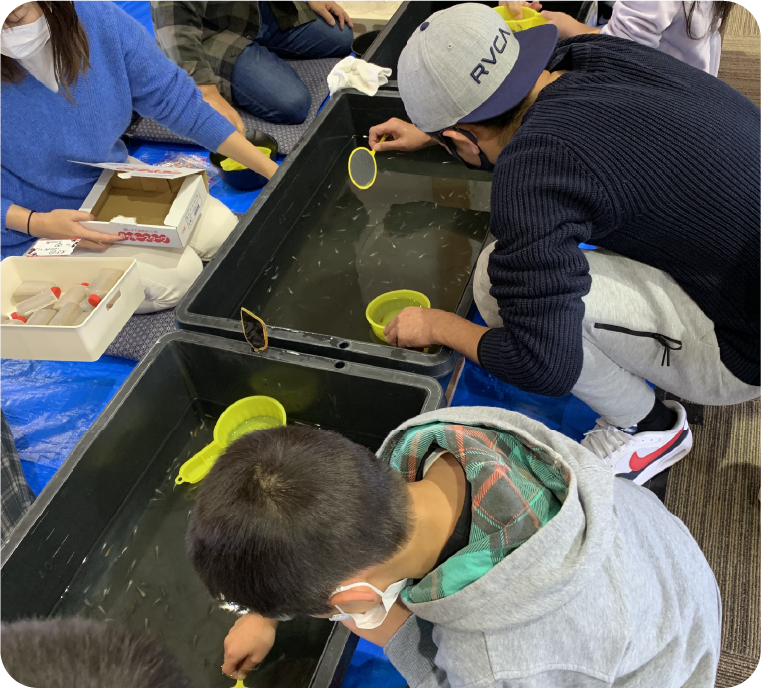 道の駅おおさとの様子