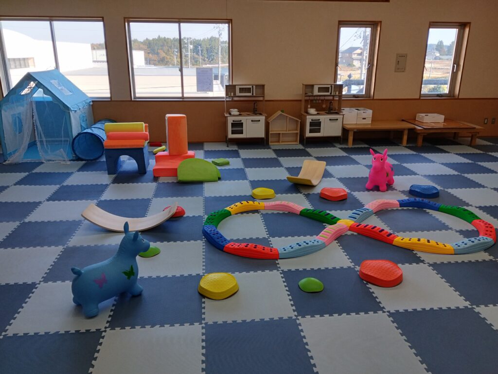 道の駅おおさとの２階「キッズコーナー」が生まれ変わりました！